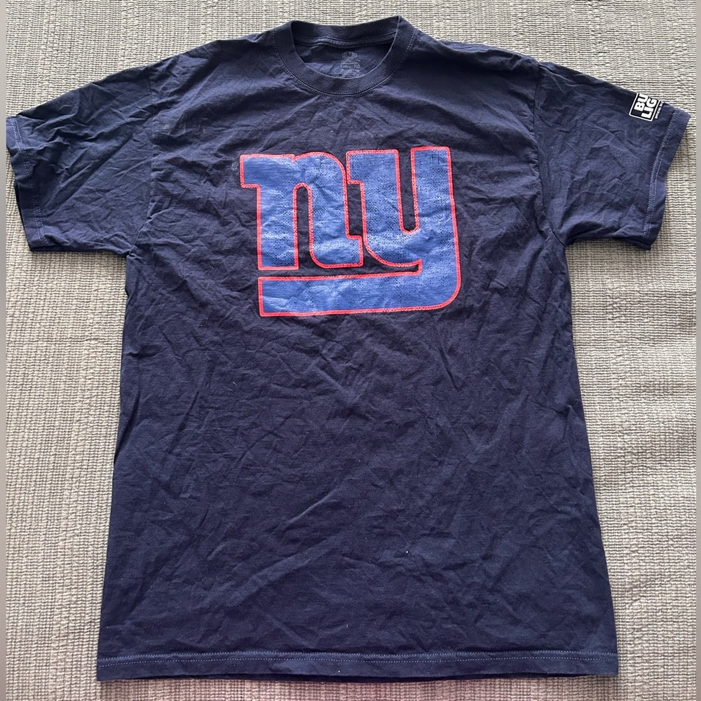 Navy Blue New York Giants T-Shirt (XL)